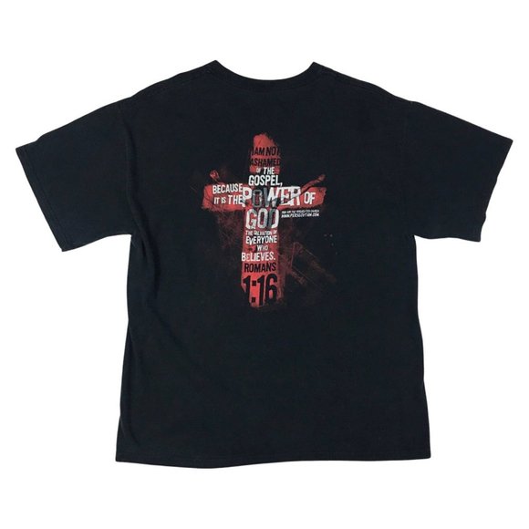 This Shirt Is Illegal In 52 Countries Jesus Bible Verse God t-shirt size L - Picture 5 of 6